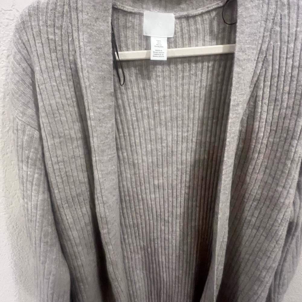 Brown beige  Ribbed Women's Sweater